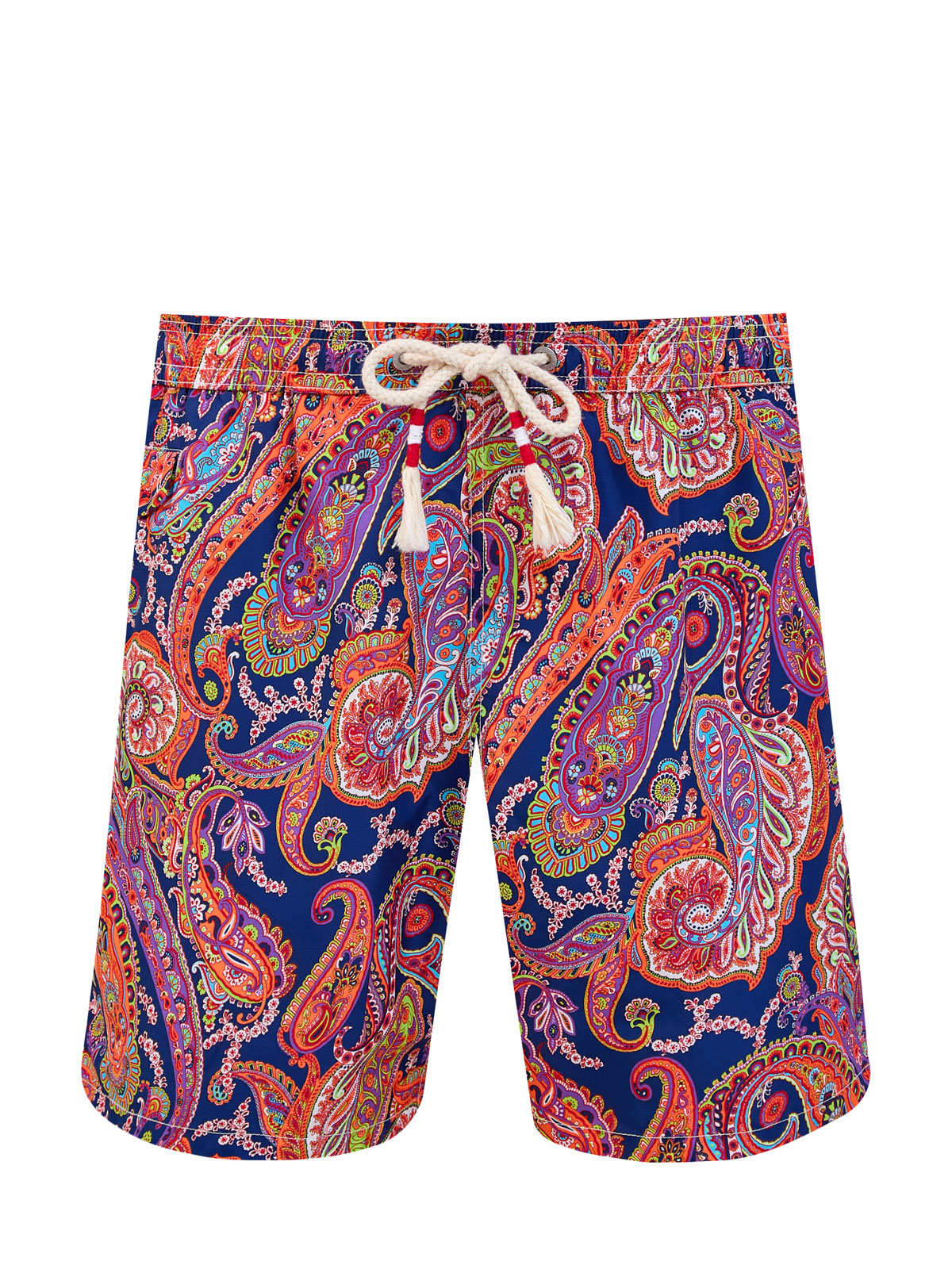 

Плавательные шорты с принтом Paisley и поясом на кулиске, Мульти, Плавательные шорты с принтом Paisley и поясом на кулиске