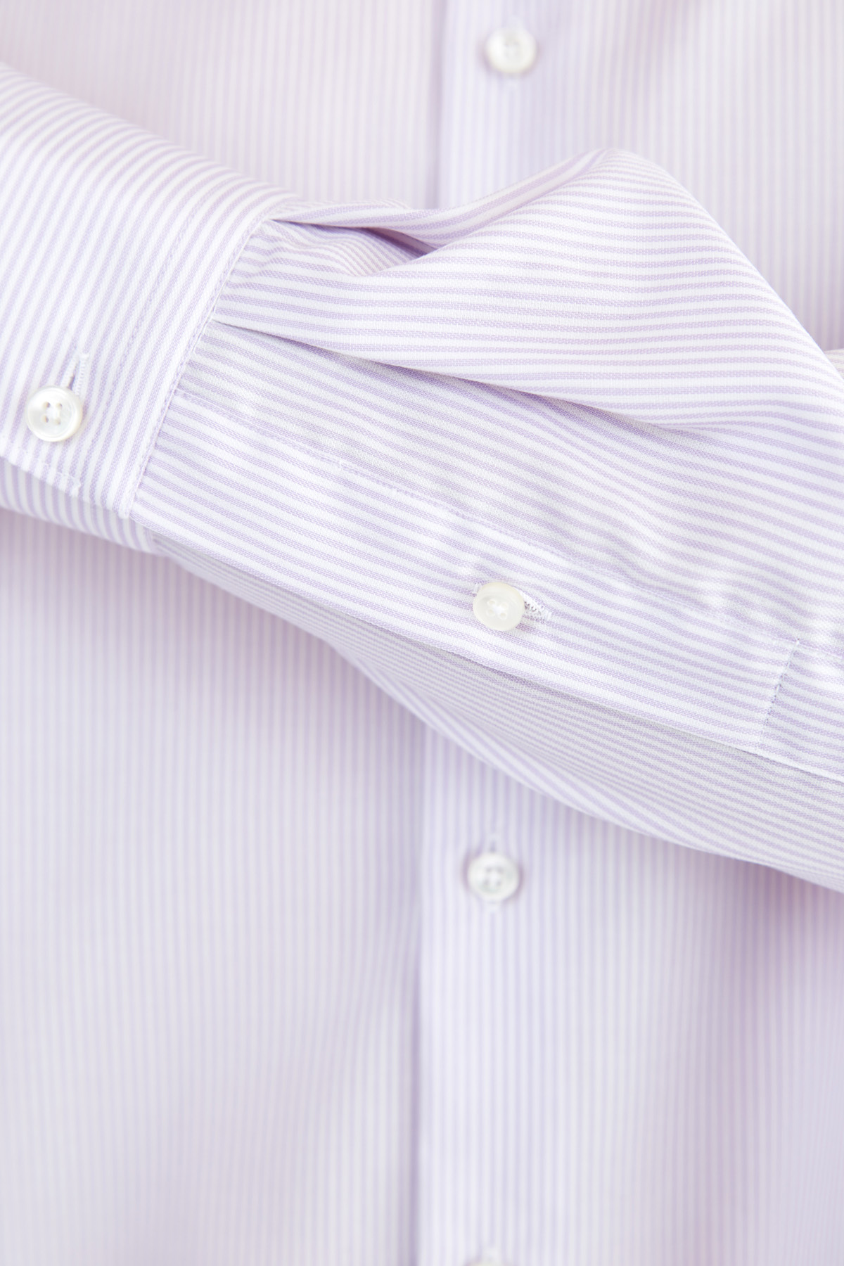Рубашка кроя Evolution из хлопка Wrinkle Free с принтом в полоску XACUS, цвет розовый, размер 52;56;58;52 - фото 3