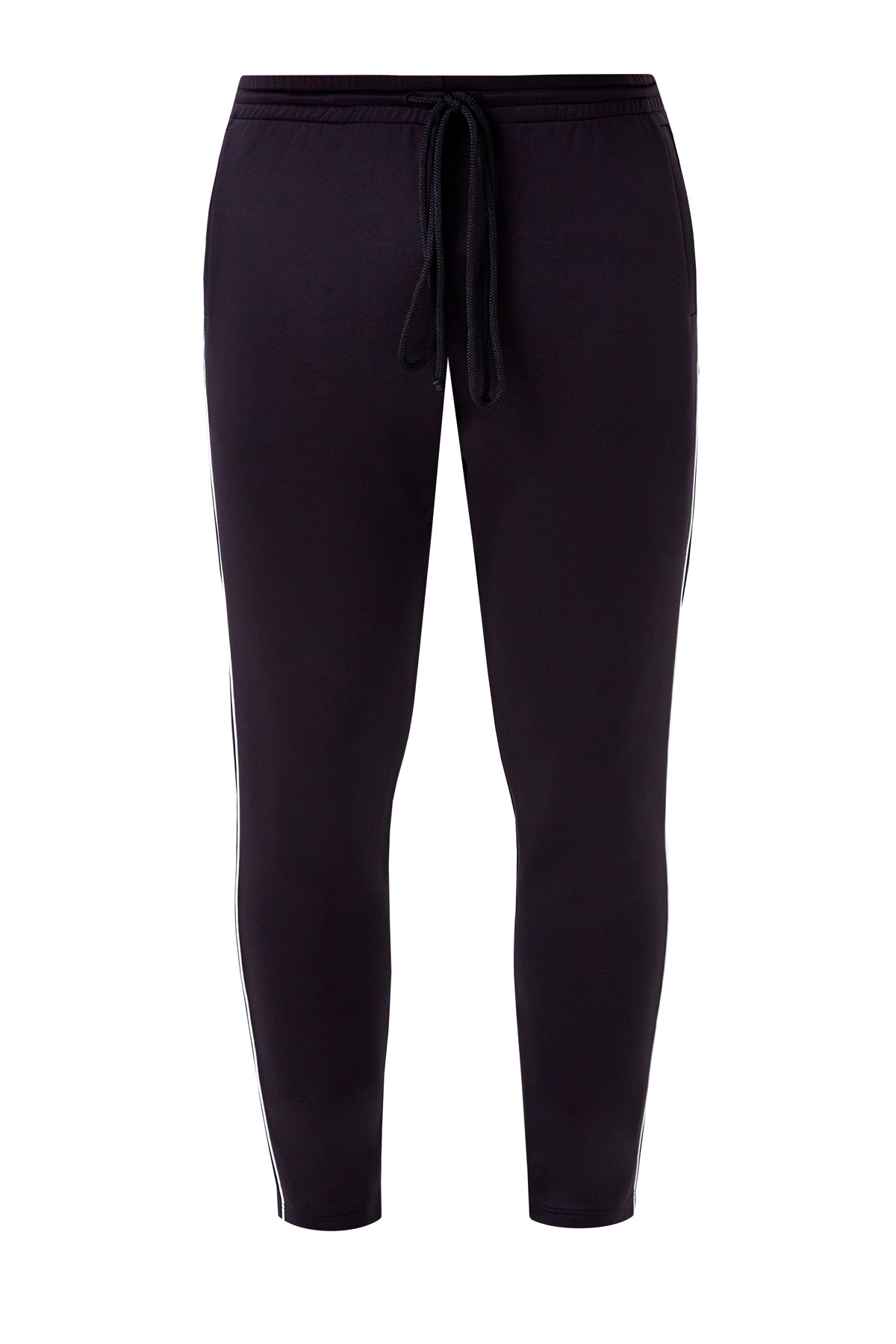 Зауженные брюки с тонкими лампасами VALENTINO, цвет черный, размер 48;52 - фото 1
