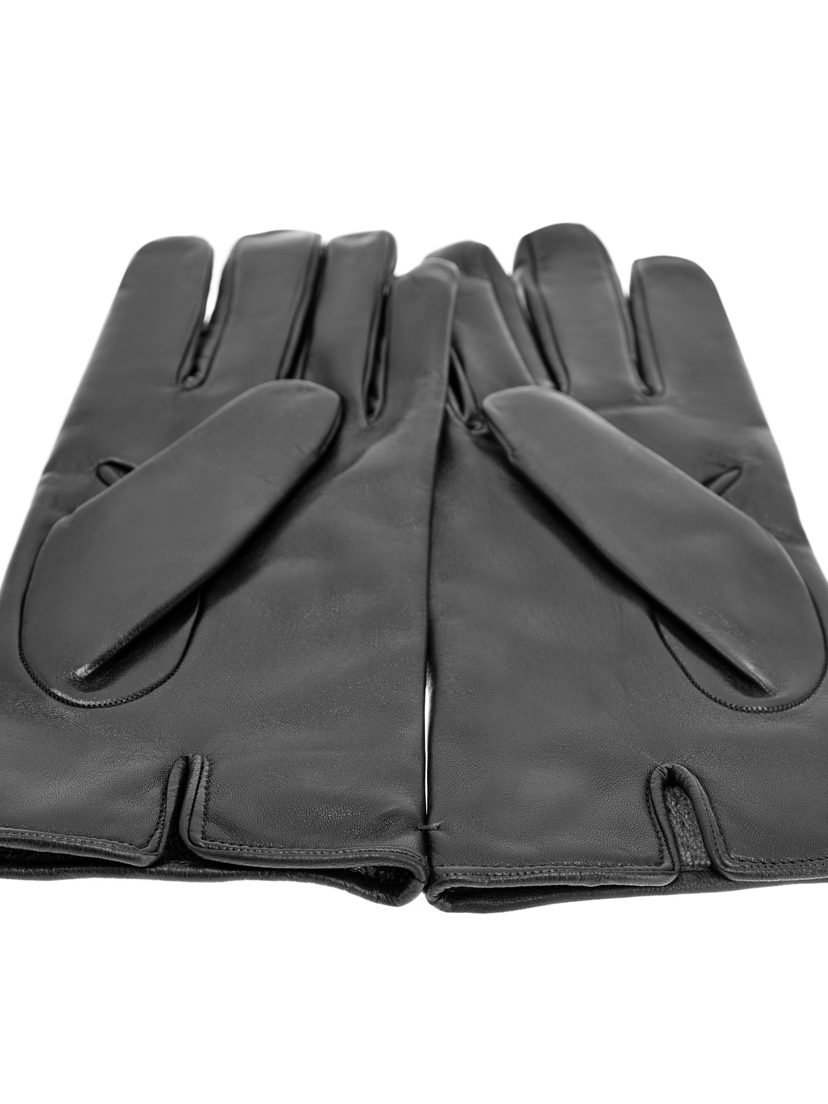 Перчатки из кожи наппа с кашемировой подкладкой MORESCHI, цвет черный, размер L;XS;S;M - фото 3