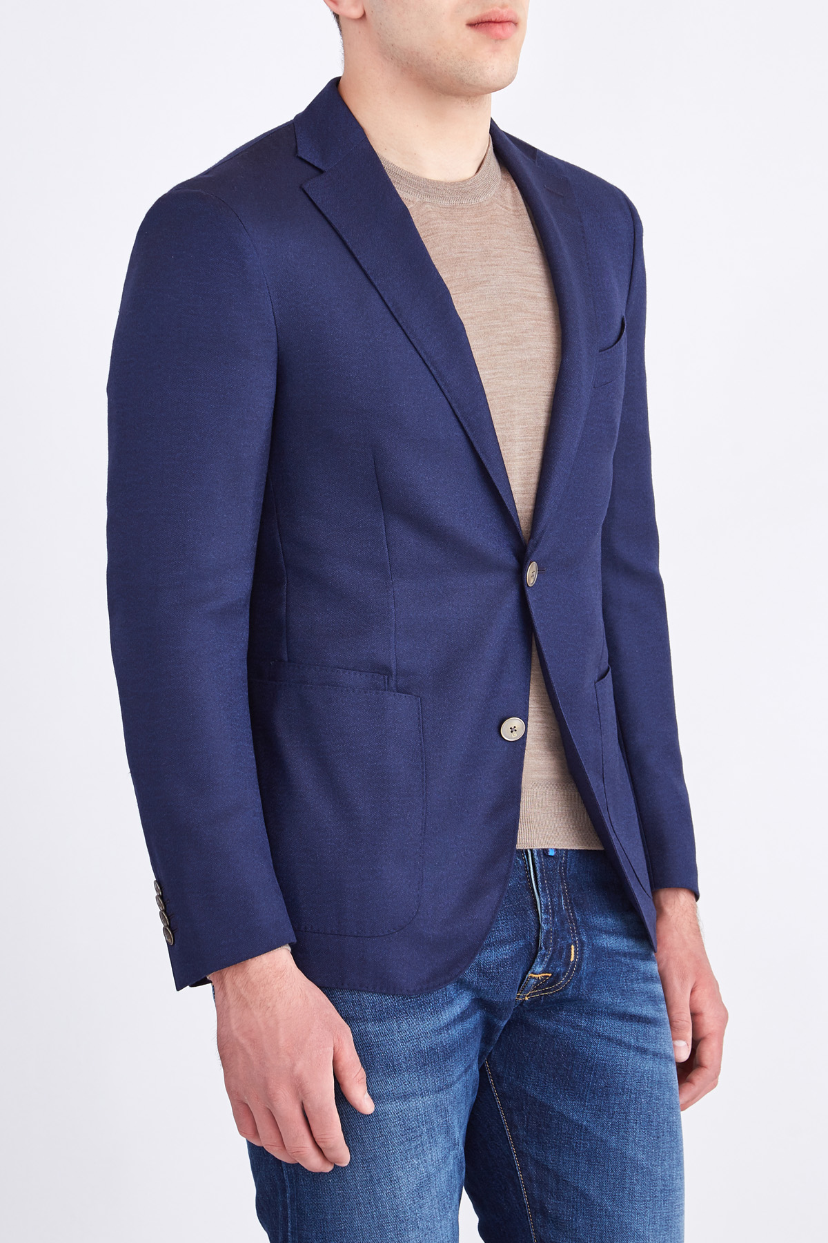 пиджак LUCIANO BARBERA, цвет синий, размер 50 - фото 3