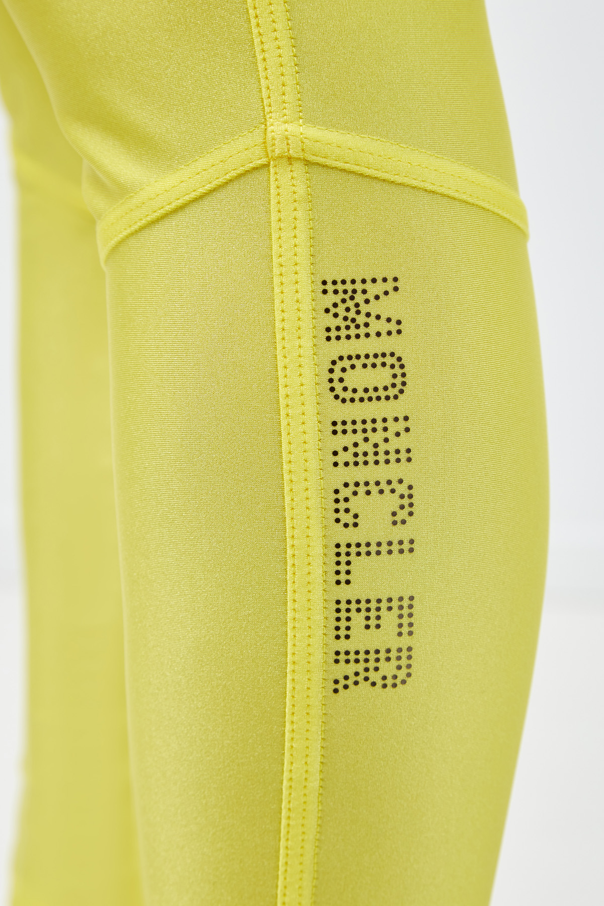 Леггинсы-colorblock с объемными швами Желтый, фото 6