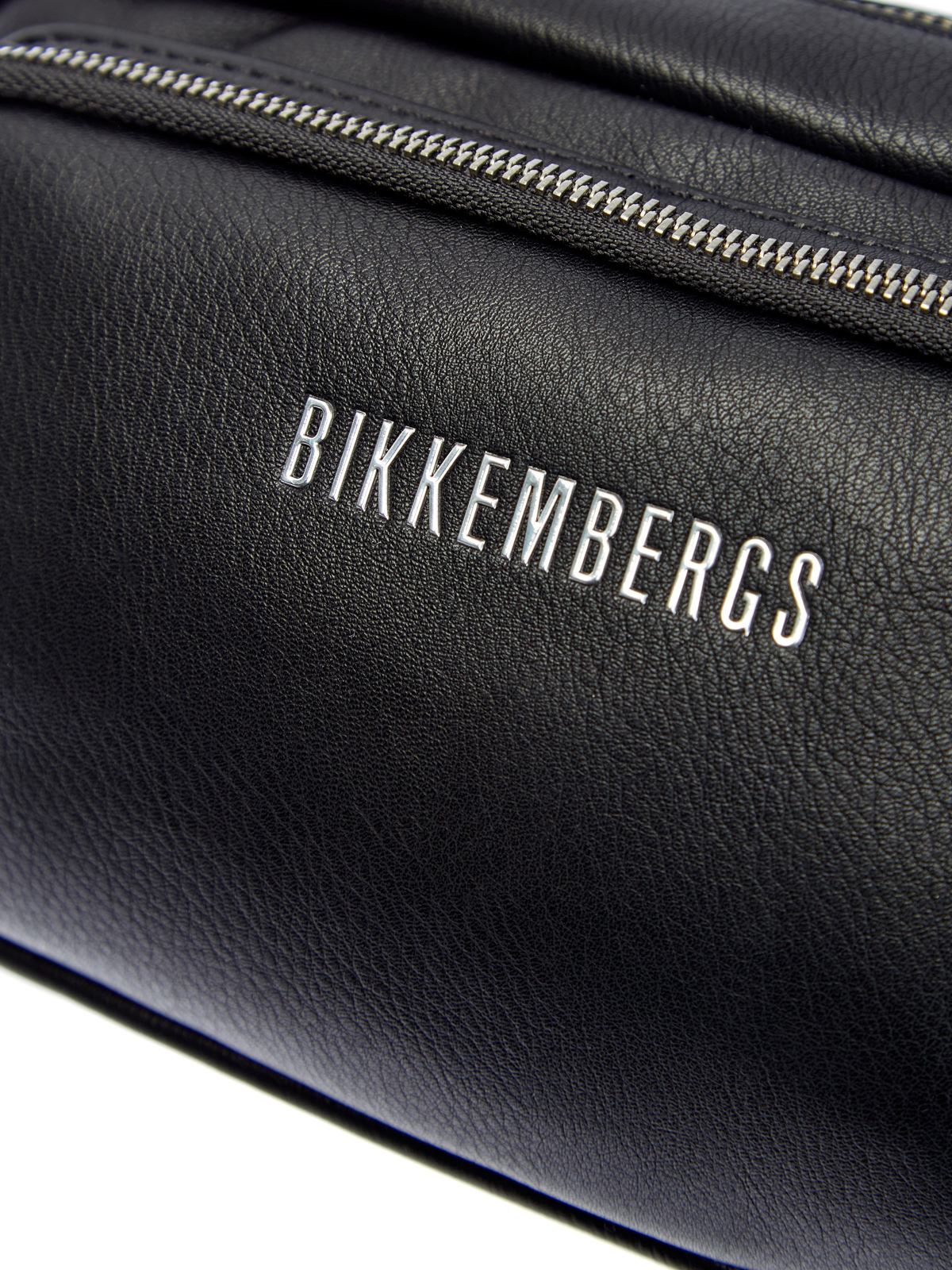 Поясная сумка с двумя отделениями и литым логотипом BIKKEMBERGS, цвет черный, размер 5;6;7;8;9 - фото 6