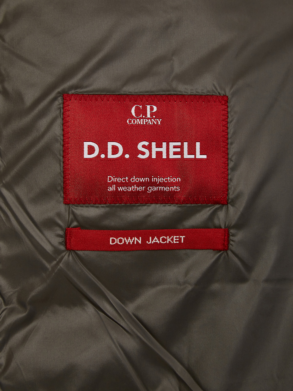 Объемный пуховик из нейлона D.D. Shell с капюшоном и линзой C.P.COMPANY, цвет зеленый, размер M;L;XL;2XL;3XL - фото 6