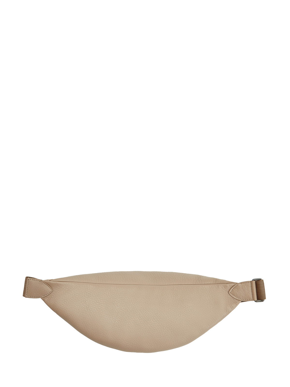 Поясная сумка из мягкой зернистой кожи с декором Мониль BRUNELLO CUCINELLI, цвет бежевый, размер 38;40;42 - фото 5