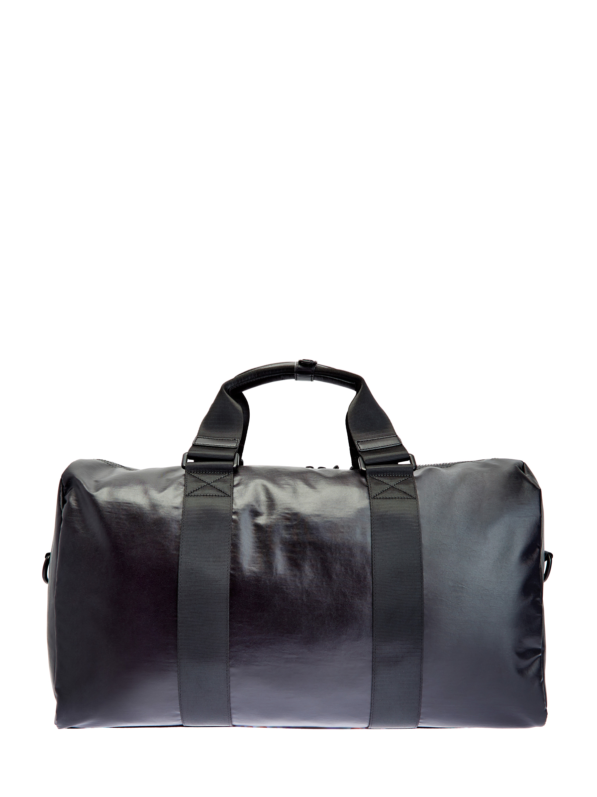 Дорожная сумка из прочного нейлона с плечевым ремнем BIKKEMBERGS, цвет черный, размер 5;6;7;8;9 - фото 5