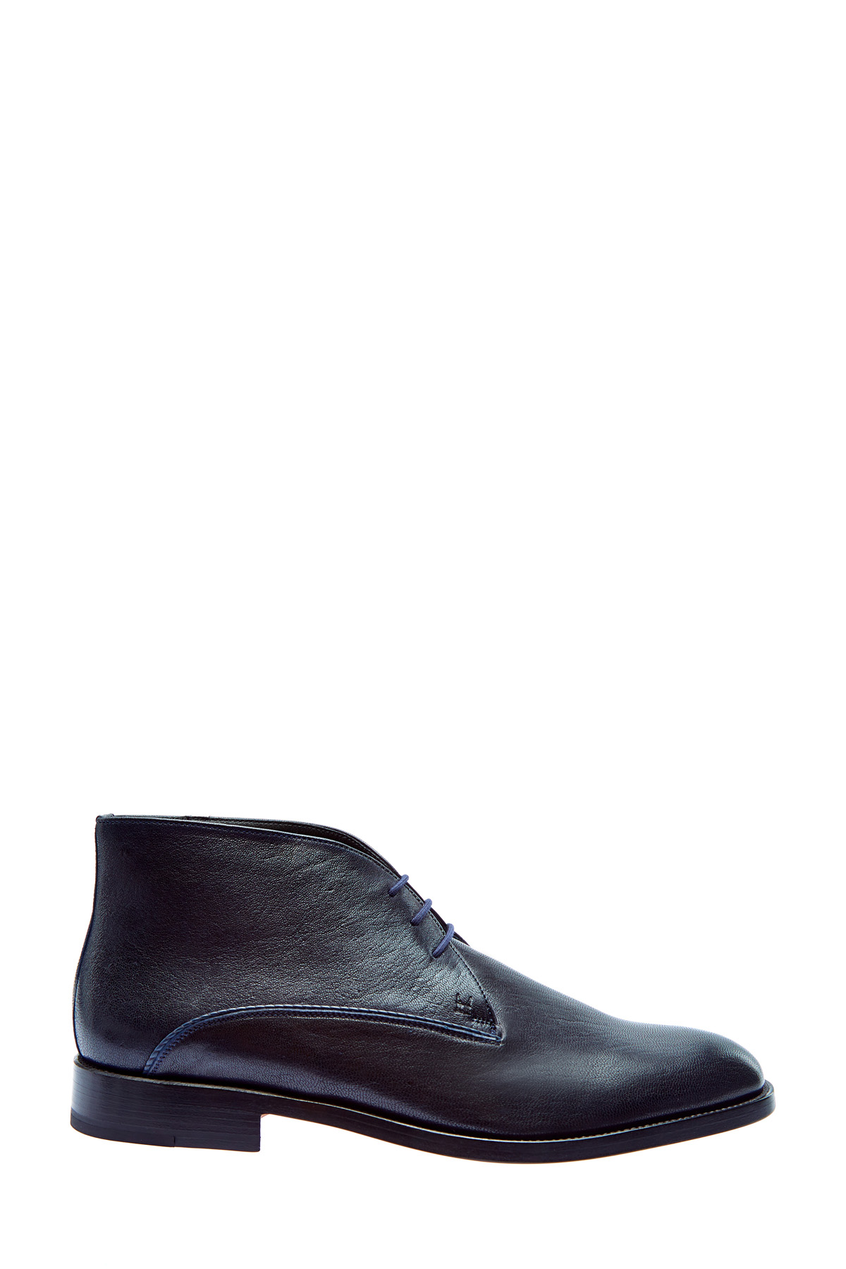 Окрашенные вручную ботинки из кожи MORESCHI, цвет синий, размер 41;41.5;42;43;44;44.5 - фото 1