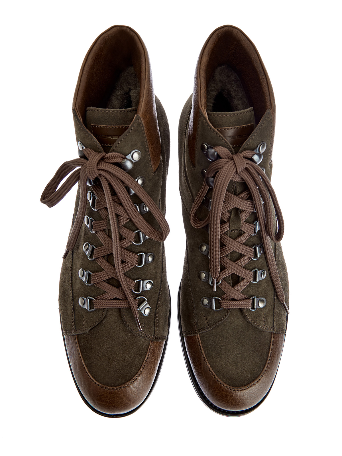 Высокие ботинки на противоскользящей подошве MORESCHI, цвет коричневый, размер 40.5;41;41.5;42;42.5;43;43.5;44 - фото 5