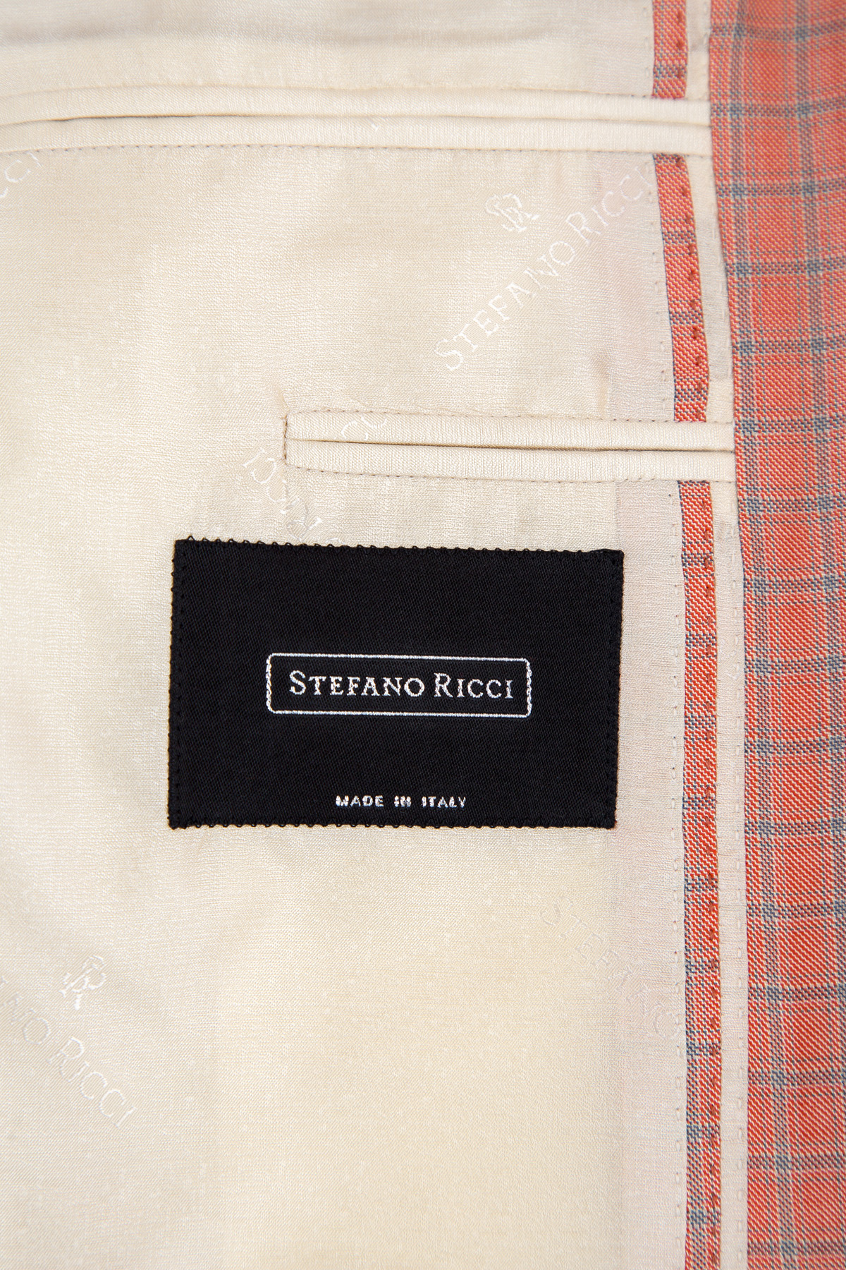пиджак STEFANO RICCI, цвет оранжевый, размер 52;56;54 - фото 4