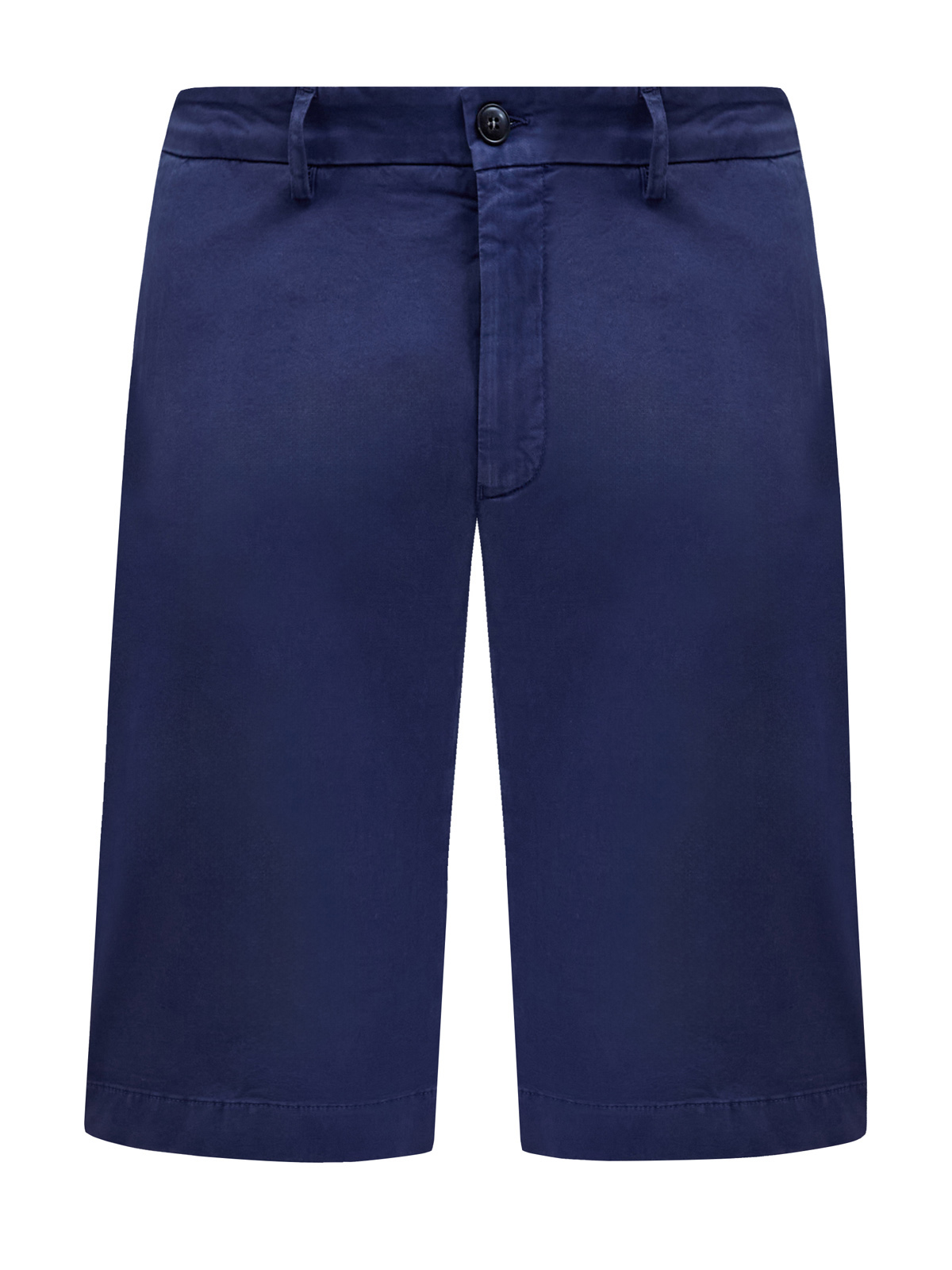 Бермуды из хлопка Stretch с карманами в классическом стиле CANALI, цвет синий, размер 50;52;54;56;58;60