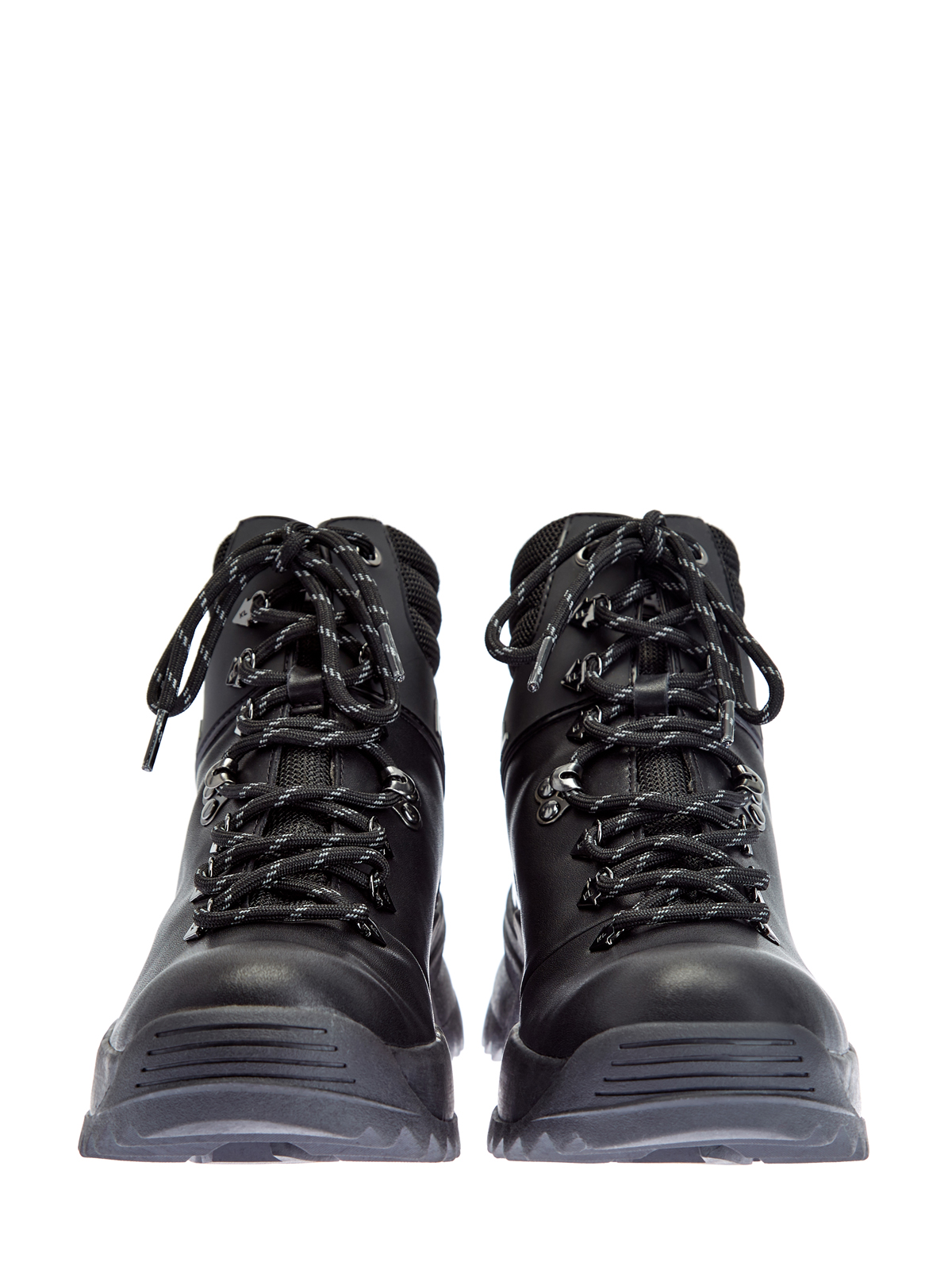 Высокие кроссовки с логотипом ручной работы KARL LAGERFELD, цвет черный, размер 5;7;8;9 - фото 6