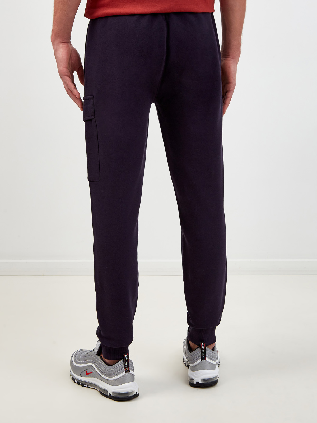 Спортивные брюки-джоггеры из плотного хлопкового флиса C.P.COMPANY, цвет синий, размер S;M;L;XL - фото 4