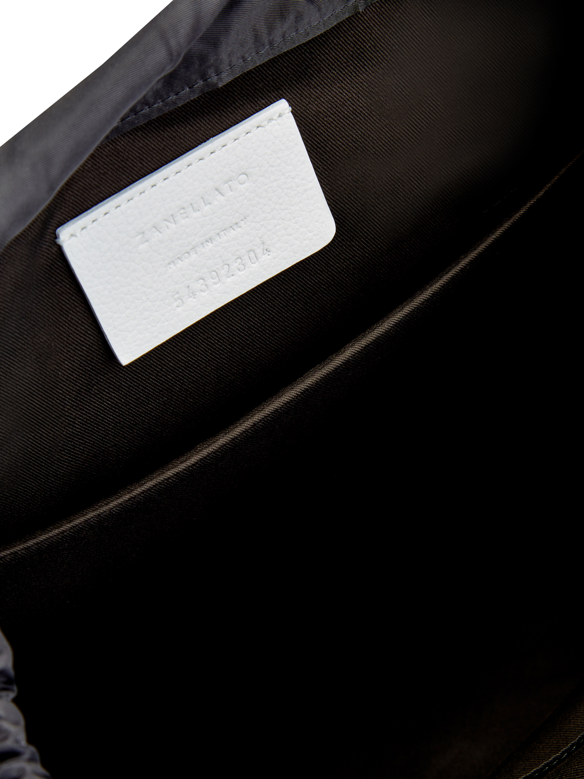 Рюкзак Milo из сатинового нейлона с кожаной ручкой ZANELLATO, цвет черный, размер 38;44 - фото 7