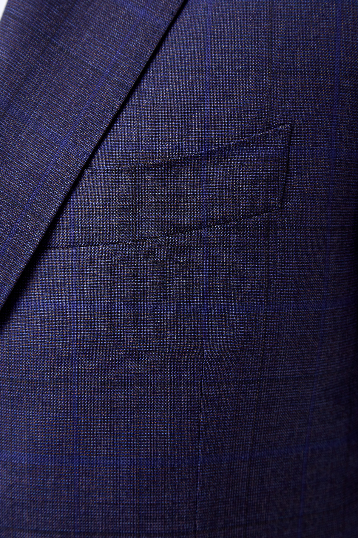 Костюм из шерстяной ткани с выполненной вручную отделкой CANALI, цвет синий, размер 50;52;54;50;52;54 - фото 5