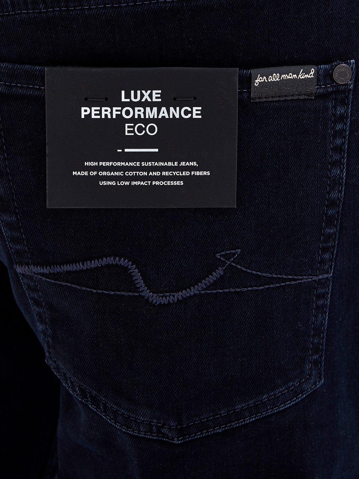 Окрашенные вручную джинсы Luxe Performance Eco Вид№5