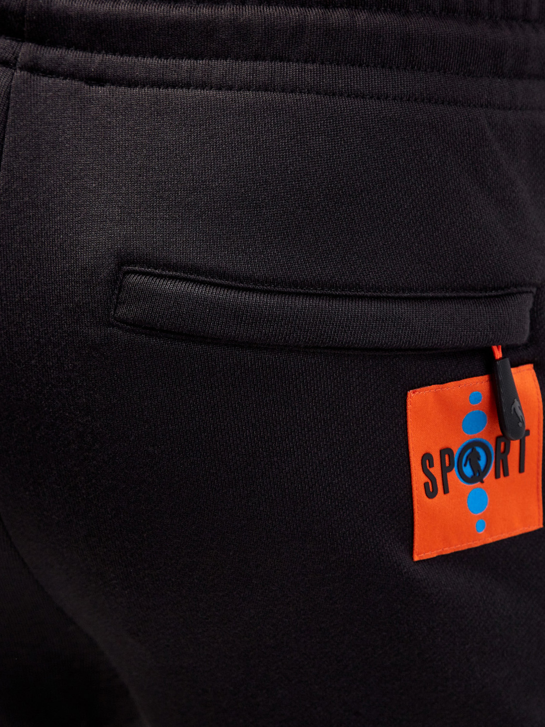 Спортивные брюки прямого кроя с лампасами BIKKEMBERGS, цвет черный, размер M;L;XL;2XL - фото 6