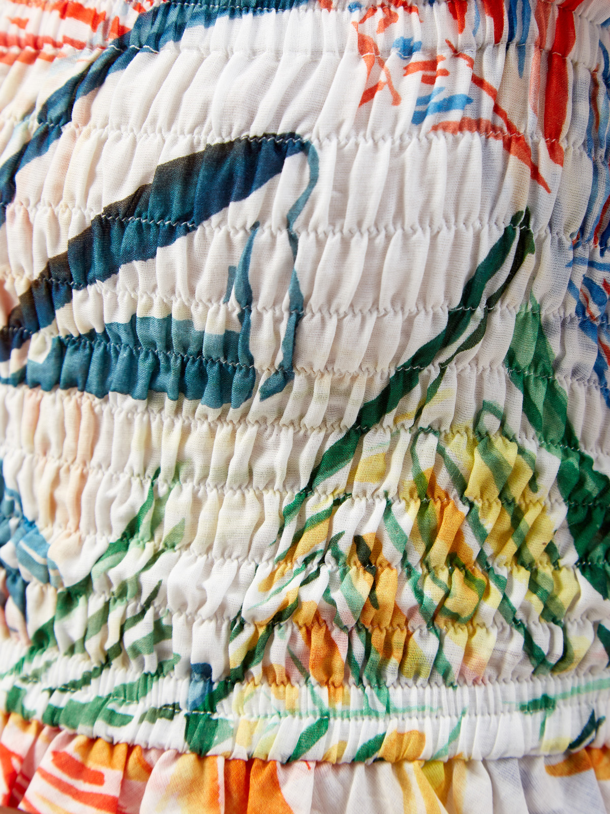 Пляжный кроп-топ Georgia с эластичным лифом и принтом CHARO RUIZ IBIZA, цвет мульти, размер M;L;S - фото 5