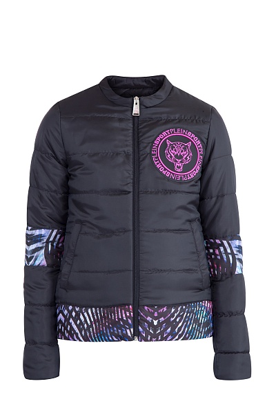 Куртка «Game Ability» из сатинового нейлона с яркими вставками 