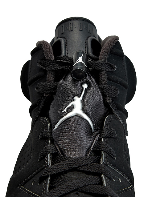 All black jordan 6s best sale