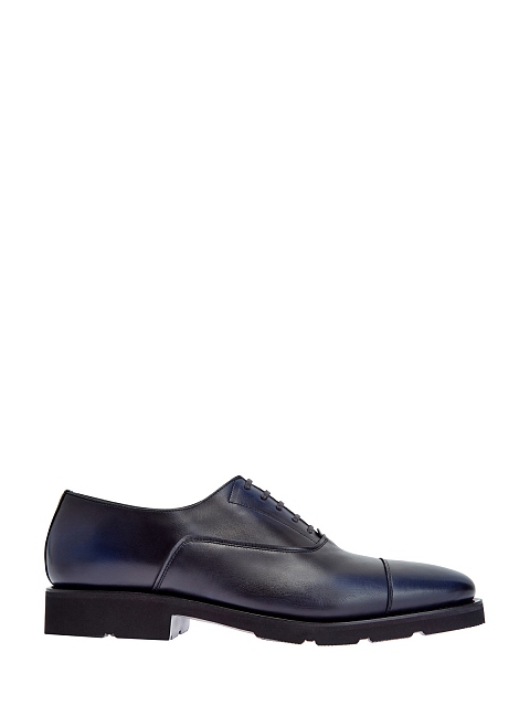 Мужские утепленные ботинки-оксфорды из гладкой кожи SANTONI-M купить за ...