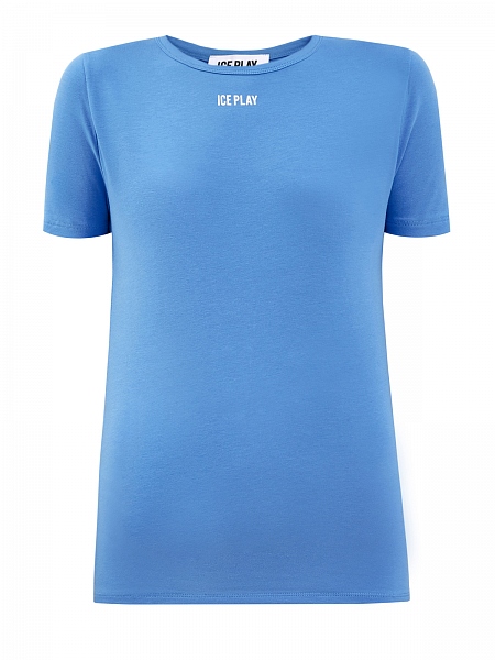 Футболка из эластичного джерси с логотипом