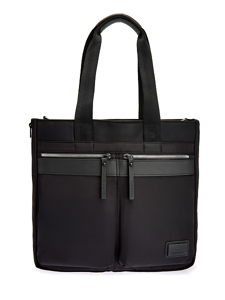 Сумка-шоппер Lights из нейлонового габардина со съемным ремнем