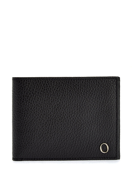 Кожаное портмоне с тиснением и литым логотипом