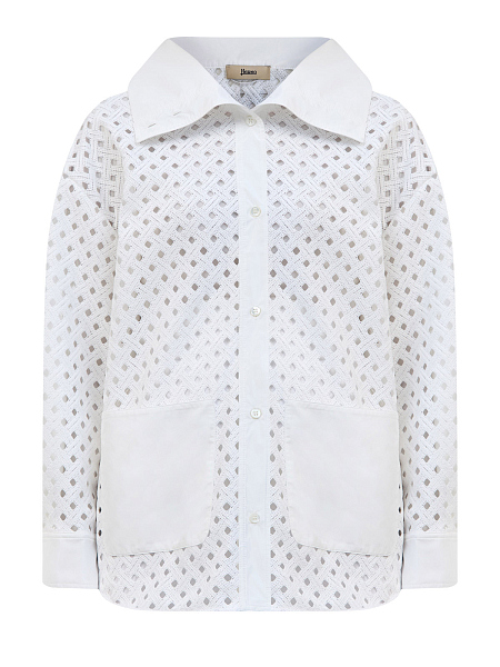 Ветровка из пряжи кроше и тафты с водоотталкивающей пропиткой