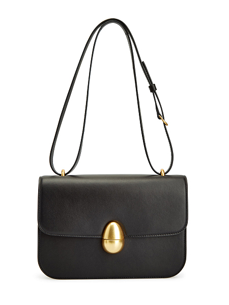 Сумка Phoenix из гладкой кожи с крупным фигурным замком