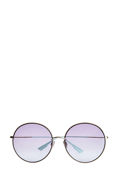 Солнцезащитные очки Society в&nbsp;круглой оправе с&nbsp;градиентными линзами