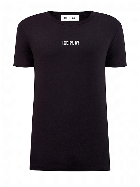 Монохромная футболка из&nbsp;гладкого хлопкового джерси