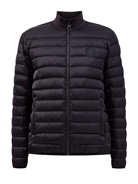 Двусторонний пуховик-бомбер с принтом Maxi Gym на спинке