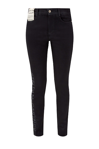 Джинсы из эластичного денима с макро-монограммой