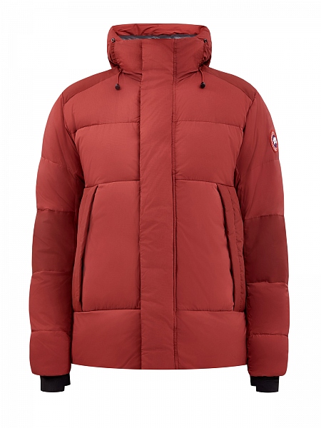 Яркий пуховик Lodge Hoody из&nbsp;матового нейлона