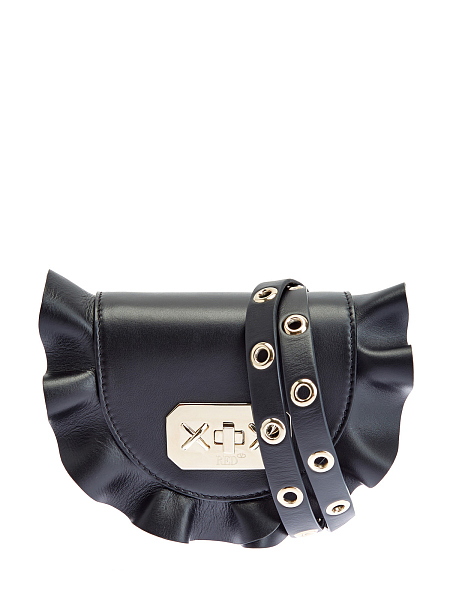Сумка Rock Ruffles из телячьей кожи с объемной оборкой