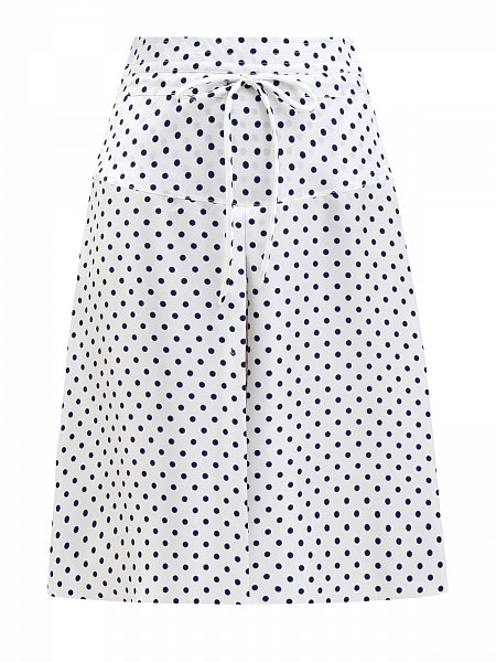 Укороченные брюки из струящегося сатина с принтом