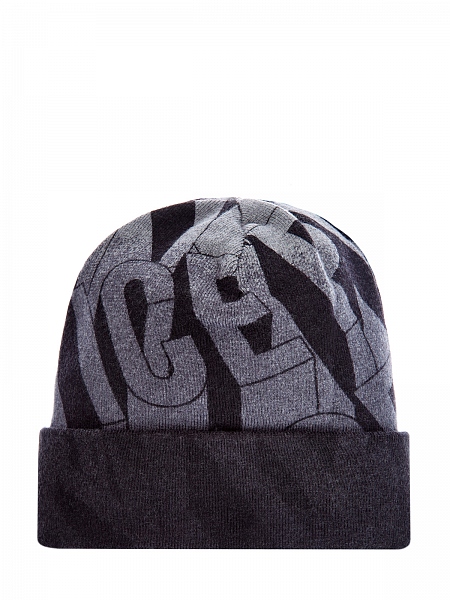 Шерстяная шапка с&nbsp;принтом в&nbsp;стиле граффити