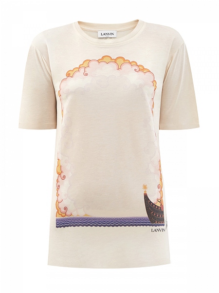 Футболка в&nbsp;стиле арт-деко с&nbsp;принтом The Wise Kings