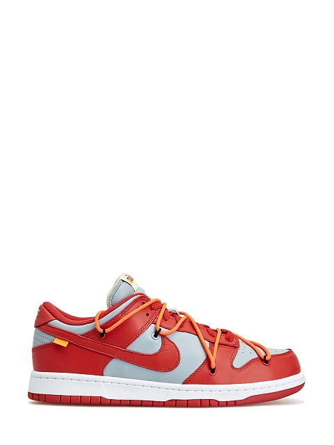 off white dunk low red